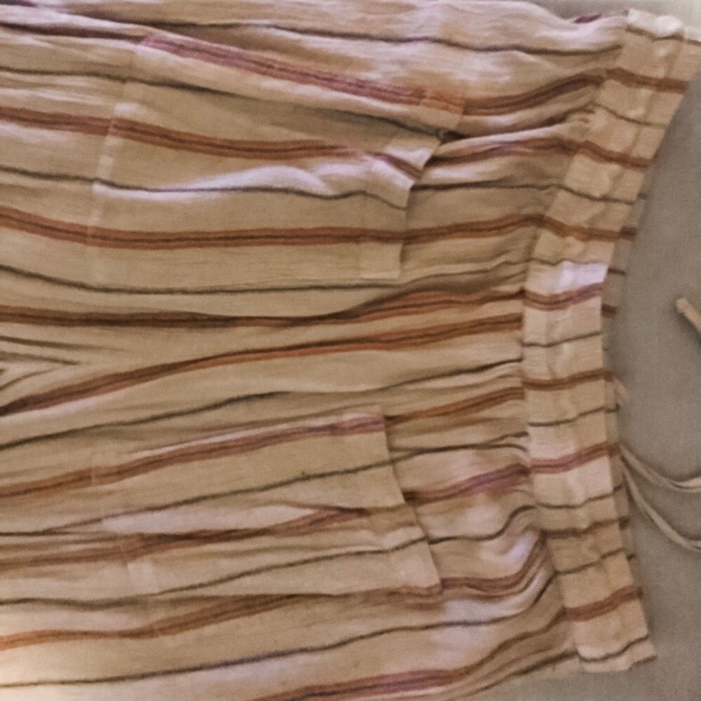 Urban Outfitters Crinkle Striped Drawstring Pants - Picture 5 of 5